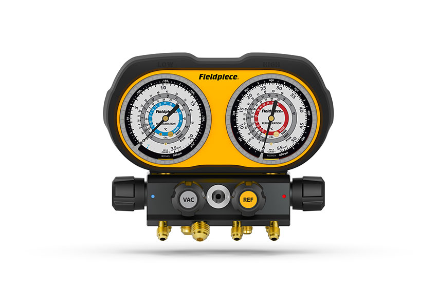 Analoges Manifold  - 4 Anschlüssen (R134a/R407C/R404A/R448A) 