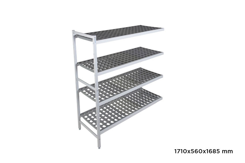 Accolage Fermostock 6611 - 1710x560x1685mm - 4 niveaux 