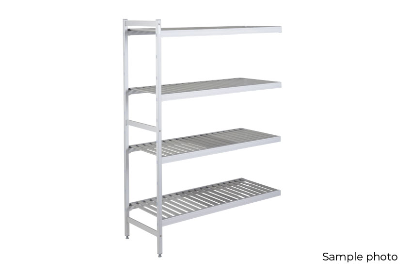 Anbauregal 6811 - 1590x360x2135mm - 4 Auflagen 