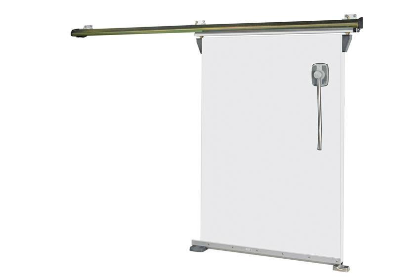 3535-rail galv. pour porte jusqu'a 300kg - porte largeur 2041-2340mm 