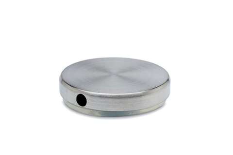 Embout de finition taraude - ø25.4mm - inox look