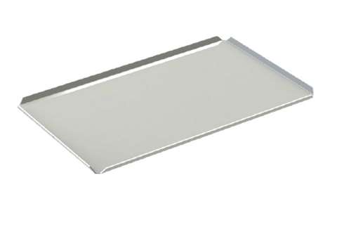 PRESENTATIEPLATEAU 400X600MM WIT - ALUMINIUM