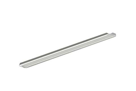 PRESENTATIEPLATEAU 40X450MM WIT - ALUMINIUM