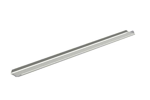PRESENTATIEPLATEAU 40X600MM WIT - ALUMINIUM