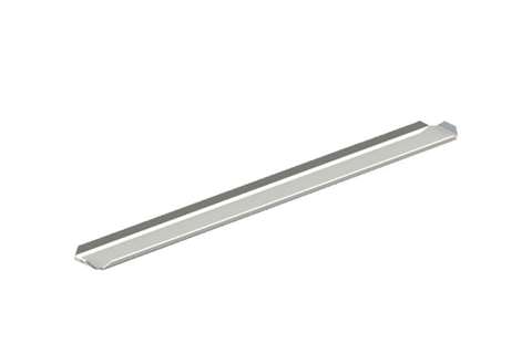PRESENTATIEPLATEAU 50X450MM WIT - ALUMINIUM