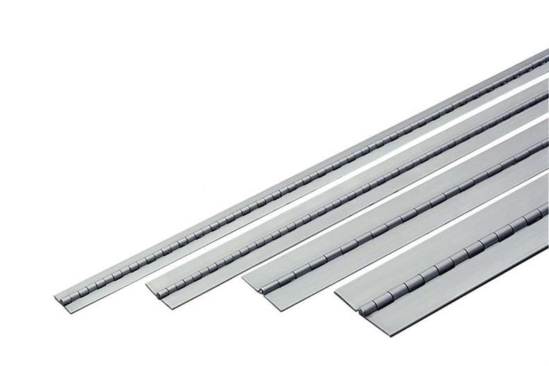 RVS pianoscharnier met RVS pin - 38mm 