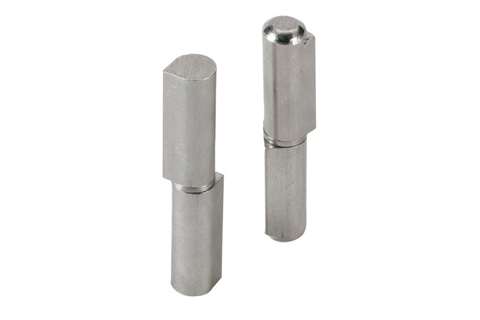 RVS aanlaspaumelle 60mm - ronde kop