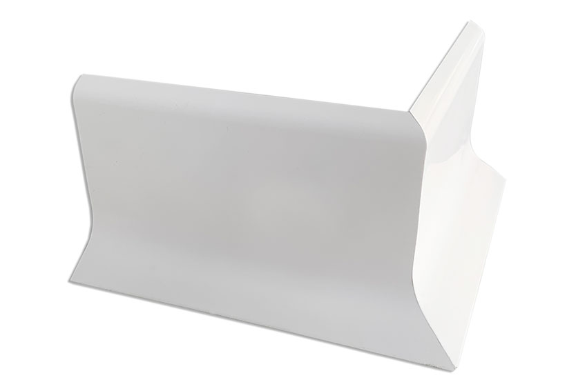 Coin extérieur plinthe PVC - 150x80x30mm 