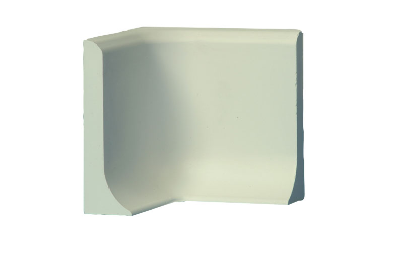 Innenecke Poly.betonsockelleiste - 2x500mm In Gehrung 
