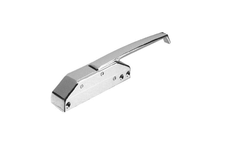 R35 loqueteau poignée plate, sans serrure - incl. nez 