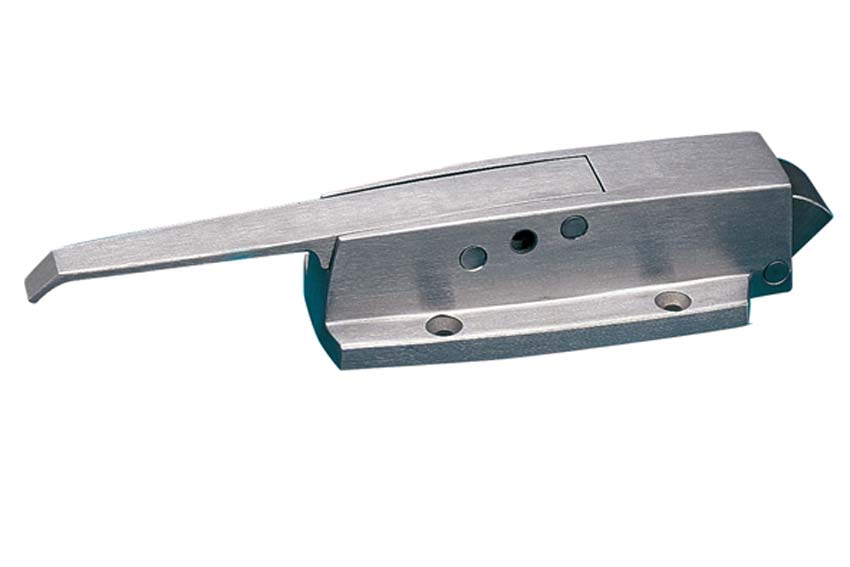 W99 poignée extérieure inox loqueteau sans cylindre 