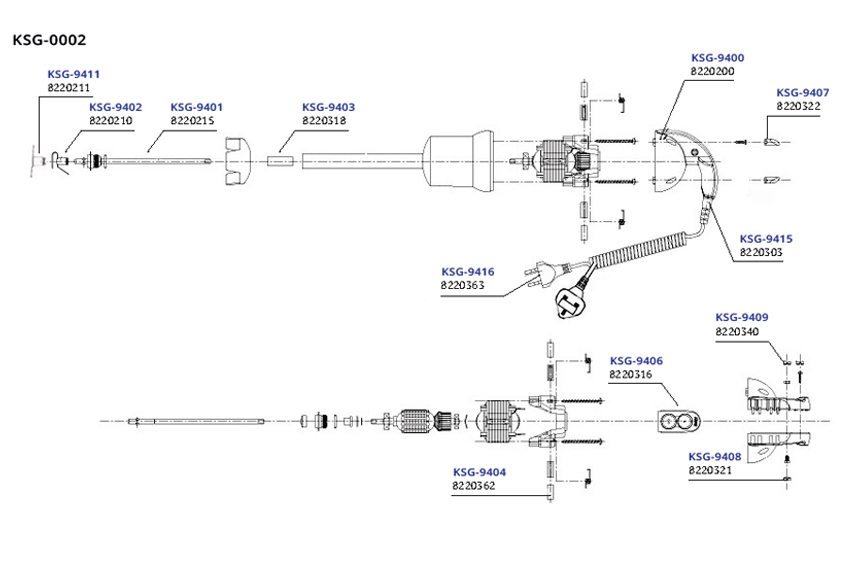 Koppeling - model ksg-0002 