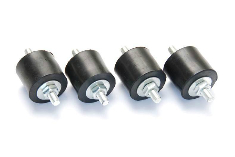 Zylindrischer Vibrationsdämpfer M8x20 - 40x28mm - 4pce/pck 