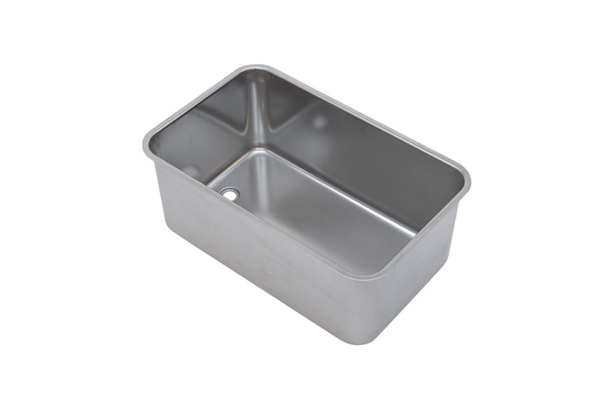 CNS Bain-marie-behälter Gn 1/1 Einschw. - mit 3/4'-öffnung 