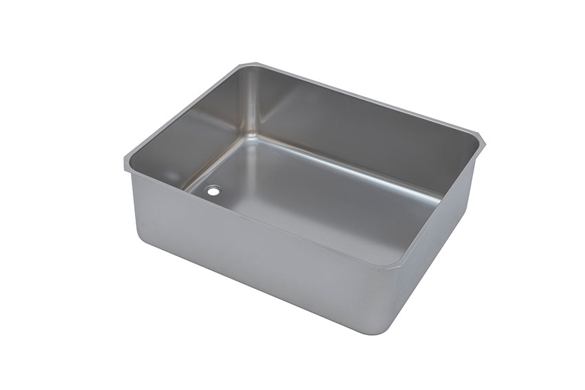 CNS Bain-marie-behälter Gn 2/1 Einschw. - mit 3/4'-öffnung 