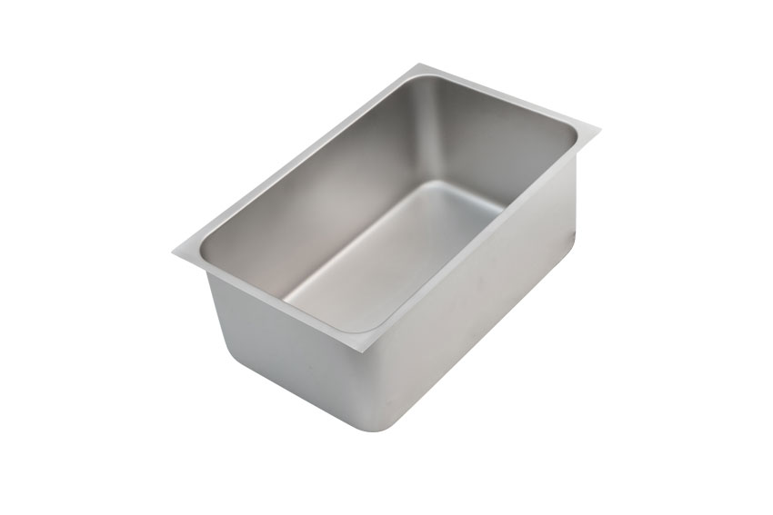 Nova Bain-Marie-Behälter 510x310x215 - ohne Abfluss - 1.4301 (GN1/1) 