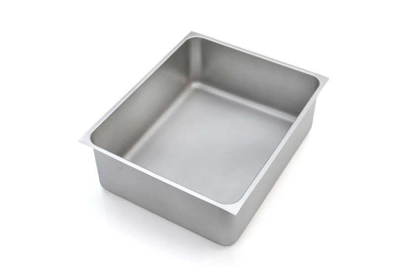 Nova Bain-Marie-Behälter 630x510x340 - ohne Abfluss - 1.4301 (GN2/1) 