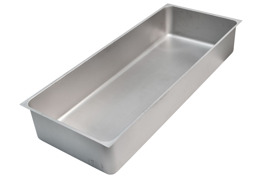 Nova Bain-Marie-Behälter 1280x510x230 - ohne Abfluss - 1.4301 (GN4/1) 