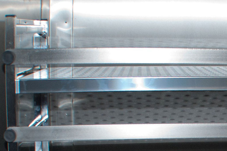 Barre anti-chute aluminium 1200mm - profil 40x10mm ecrou acier zingue 