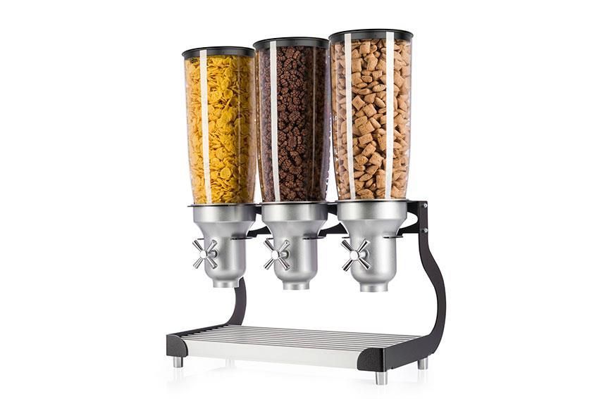 Distributeur cereales - 3x 5l - autonome 