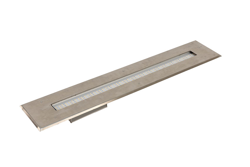 Ceiling lamp AISI201 - ip65 - 900x170x73mm - 1x75w led 