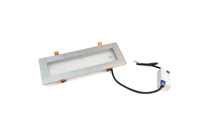 Ceiling lamp AISI201 - ip68 - 324x119x36mm - 1x35w led 