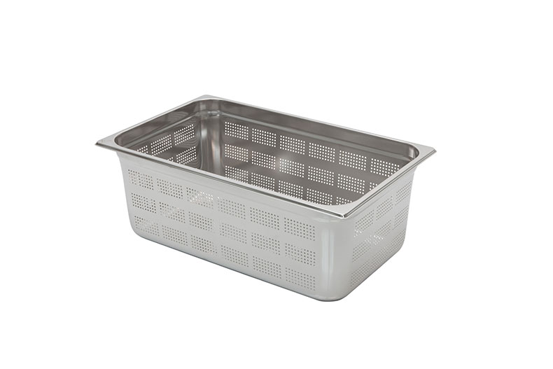 GN1/1 - 200mm RVS recipient - geperforeerd - Premium Line 