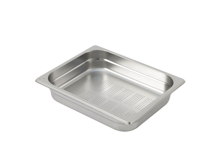 GN1/2 - 65mm RVS recipient - geperforeerd - Premium Line 