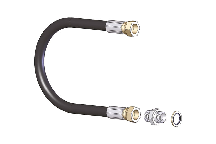 Optionalem Schlauch 1m - für Linum Schlauchaufroller 