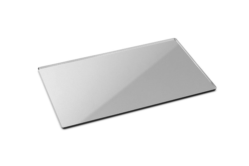 Plat de présentation - inox 530x320x5mm - AISI304 