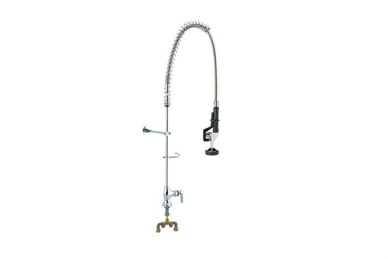 Mono-hole pre-flush table model - excl. 1/4 turn interm. faucet 