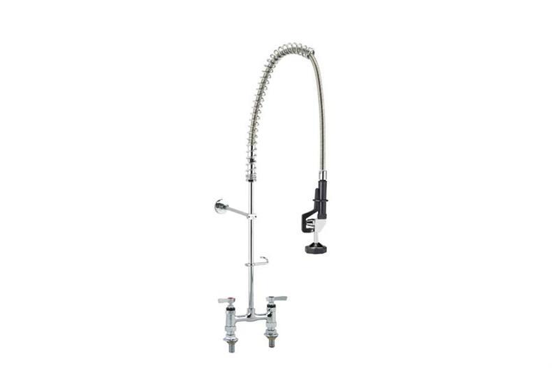 Doppelloch Geschirrwaschbrause Tischmod. - Exkl. Zwischenarmatur 