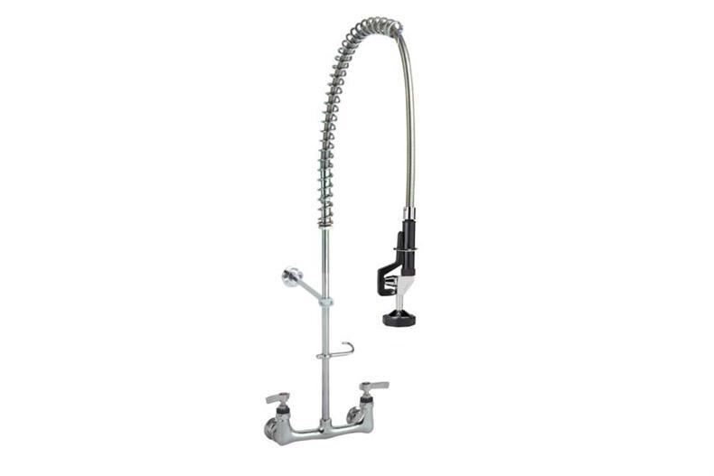 Doppelloch Geschirrwaschbrause Wandmodel - Excl. Zwischenarmatur mit Vierteldrehung 