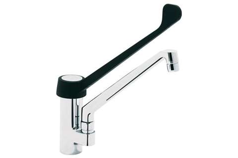 Einloch Mischarmatur - Ellenbogenbedienung - Tisch Modell 200mm