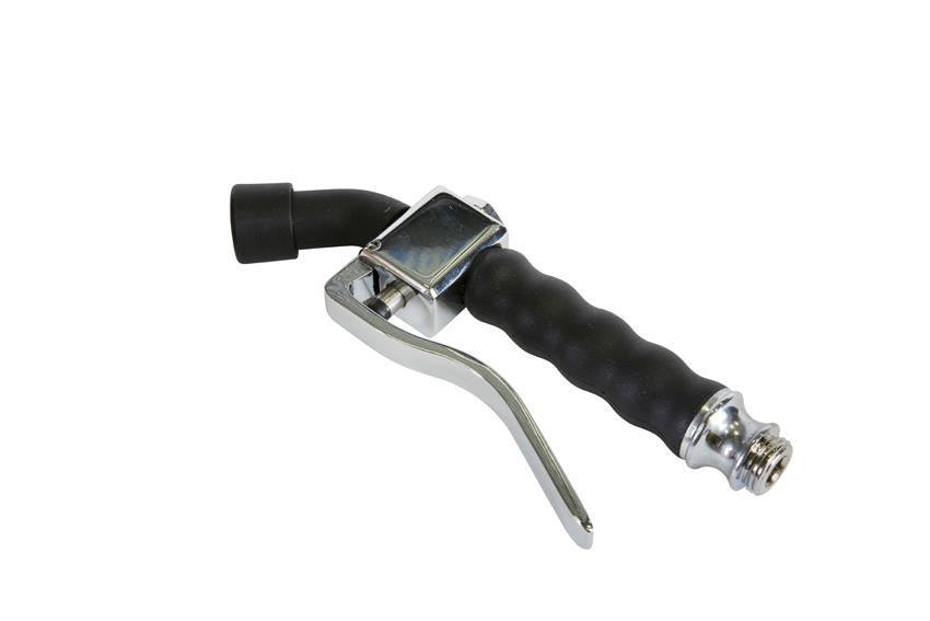 Spray gun without accessory 