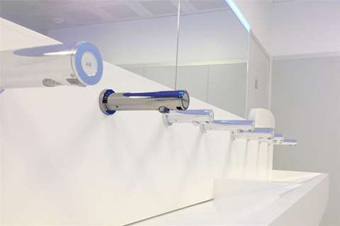 Robinet infrarouge uno - pos. horizontal single sensor - l=312mm - sur secteur