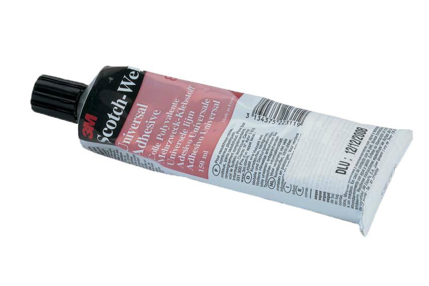 Scotch-grip 847/150ml - 3mtr - lijm voor spons- en natuurrubber 