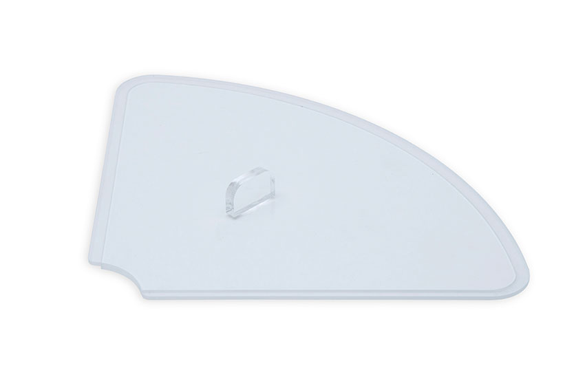 Couvercle pr saladier 90° - avec encoche 