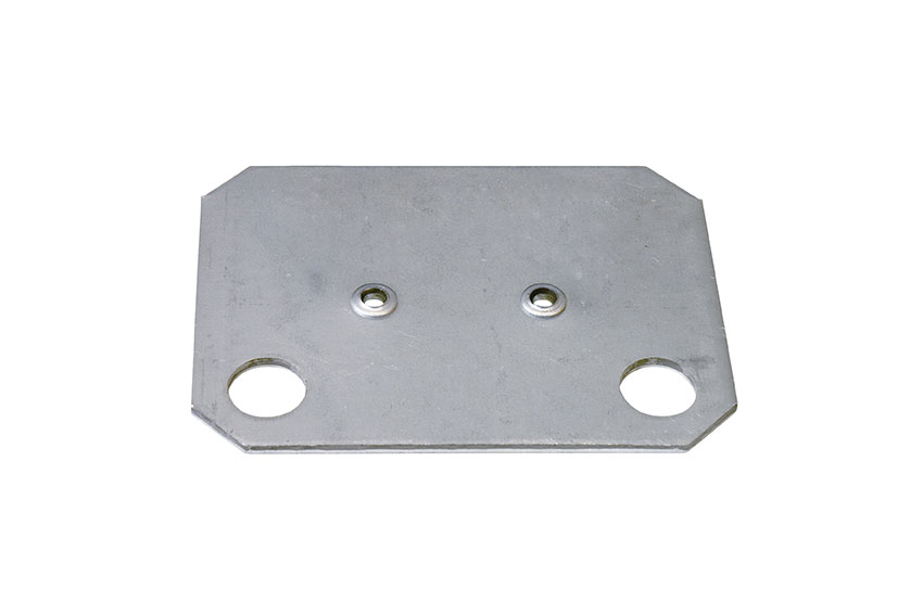 Verzinkte Unterlegplatte 2mm - Zum Ausglech Bodenunebenh. 