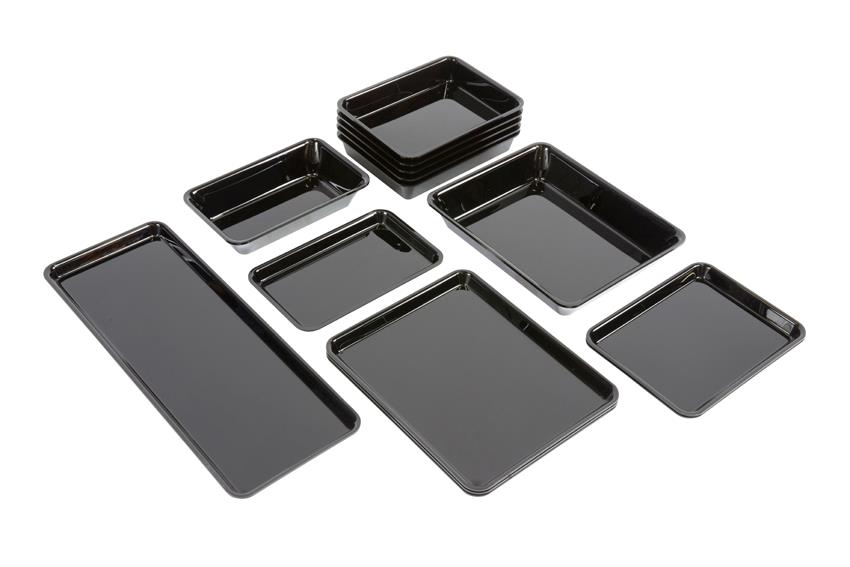 Kit Gn - Rechteckige Schalen - für Ladentisch 1200x800mm 