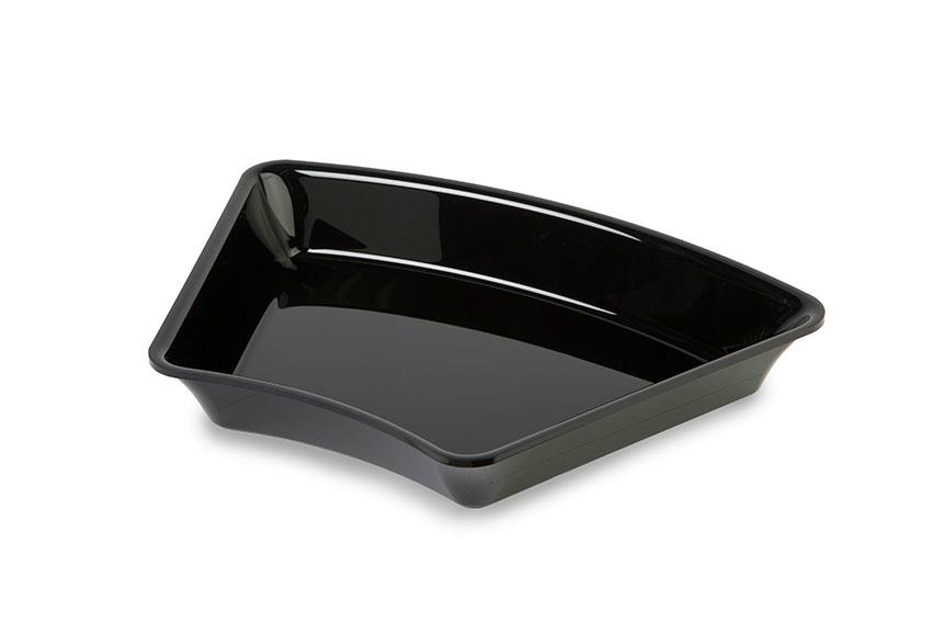 Saladier - pétale - 45° - 390/225x265x50mm 