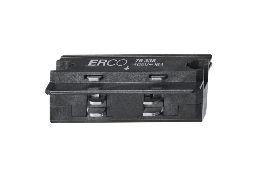 Erco track coupleur - pour lampes chauffantes linum 