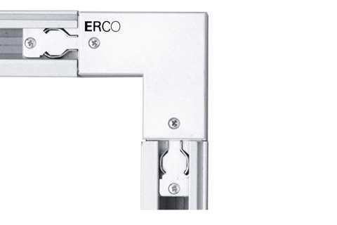 Erco track corner joint - earthing - outside - for linum heating lamps
