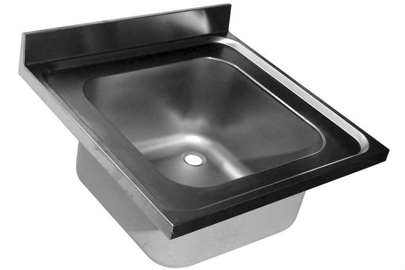 Dessus de plonge 800x700mm - 1 cuve 600x500x300mm/sans égouttoir 