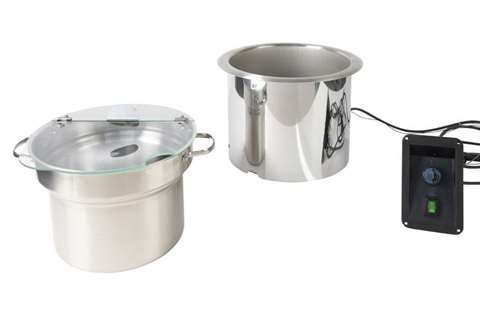 Soup well - complete with cover - 9l - 350w - 230v - 50hz