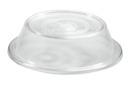 Transparante bordkap - polycarbonaat - ø250xh64mm 