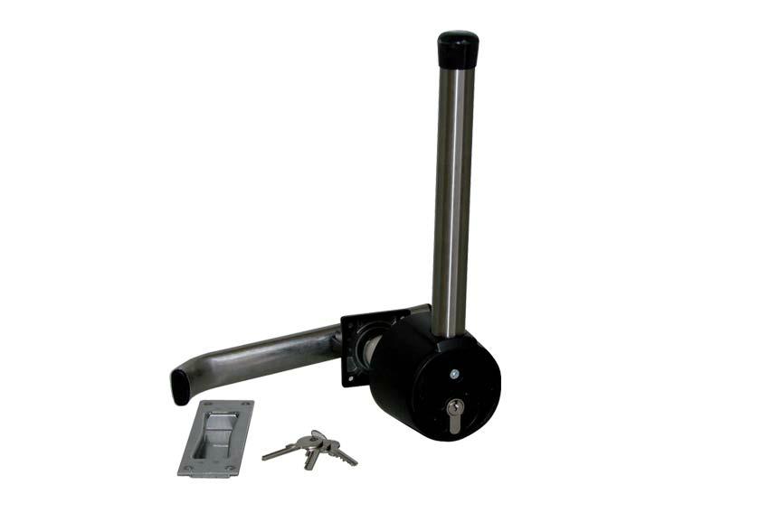 2144 poignée à levier un point incl. ouvre-intérieur - 60mm 