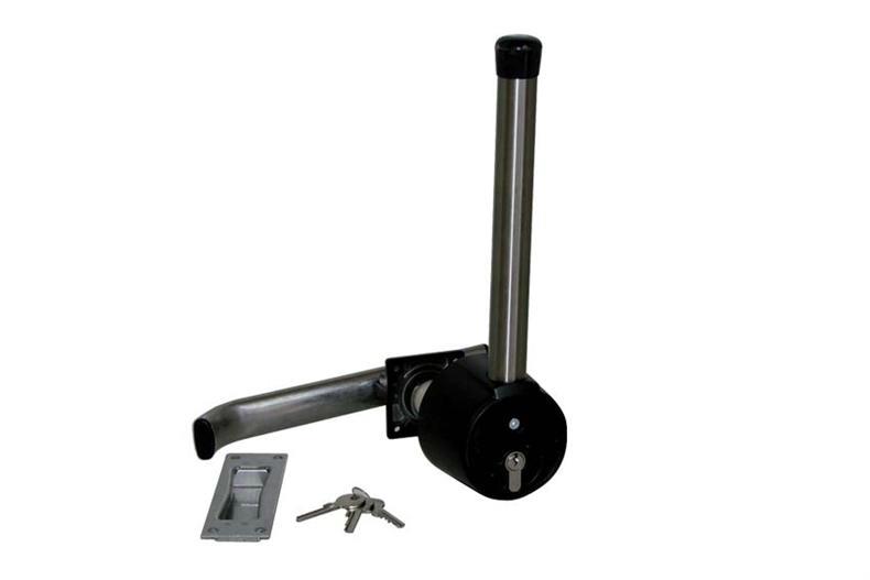 2144 poignée à levier un point incl. ouvre-intérieur - 125mm 