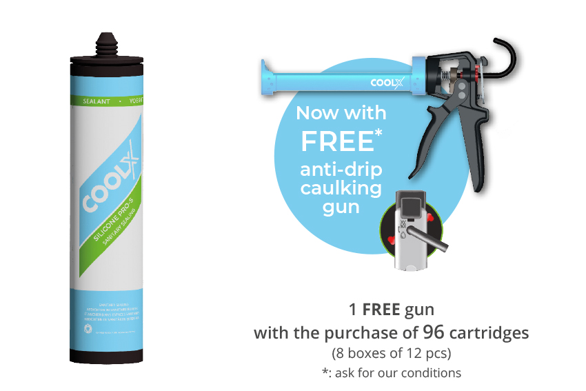 Mastic silicone Coolx Pro-S - 300ml 