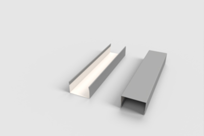 U-Profil – 40x60x40mm – 3mtr/lng – lackierter Stahl 